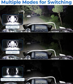4x6 LED Headlight Kit for Suzuki DR-650 | for Suzuki DRZ400 with Mounting Bracket Hardware Headlight High Brightness High Int