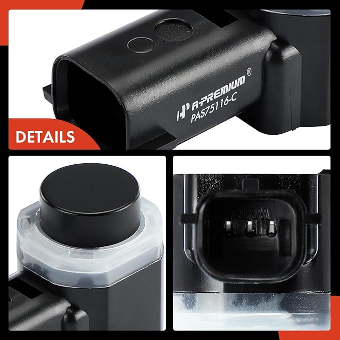 A-Premium PDC Reverse Backup Parking Aid Assist Sensor Compatible with Ford Models - F-150 F150 2015-2020, F-250/F-350/F-450/