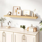 Dreamland 48 Inches Floating Shelves for Wall, 8" Deep Long Floating Shelves Set of 1, Large Display & Storage Shelf, Wall Sh