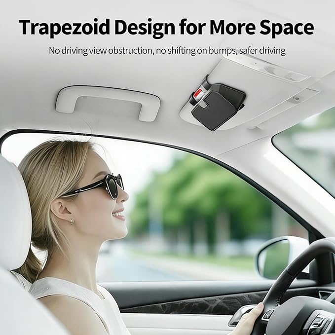 Sunglasses Holder for Car Visor Leather Eyeglasses Organizer Case for BMW X3 X5 X7 X1 3 4 2 5 Series Accessories