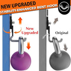 ULIBERMAGNET Upgraded Heavy Duty Magnetic Hooks,4 Pack Strong Large Magnet Hook for Power Drill,Garden Tools,Hose,Pegboard,Ga