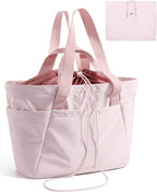 BAGSMART Reusable Grocery Bags, Large Beach Bag, Foldable Tote for Shopping Moving Holiday Travel Packing