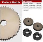51072-54 Headlight Headlamp Motor Repair Kit with Fix Brass Gear Compatible with 2000-2004 Corvette C5 1993-2002 Firebird Tra