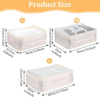 12 Pcs Packing Cubes for Suitcase Travel Luggage Bags Bulk Mesh Organizer Set for Hiking Camping Backpacking Clothes Accessor