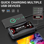 NEXPOW Car Jump Starter 2026 Upgraded Car Battery Jump Starter Pack 3000A Peak for Up to 9.0L Gas and 7.0L Diesel Engine 12V