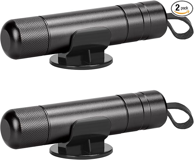 2 Pack Car Window Breaker Seatbelt Cutter Tool Car Seat Belt Cutter and Glass Breaker Safety Hammer Punch Escape Emergency To
