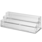byAlegory Tiered Acrylic Eyeshadow Palette Makeup Organizer (Small Palettes, Compacts, Lipsticks, Lip Gloss, Eye Shadows, Cos