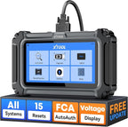 XTOOL D6 OBD2 Scanner Diagnostic Tool with Lifetime Free Updates: 2026 Full System Scan Tool with 15 Resets, Crank