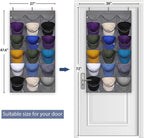Dofilachy Hat Rack - Hat Organizer - Hat Racks for Baseball Caps, Visible Hat Holder - Baseball Hat Rack for Wall Door with 3