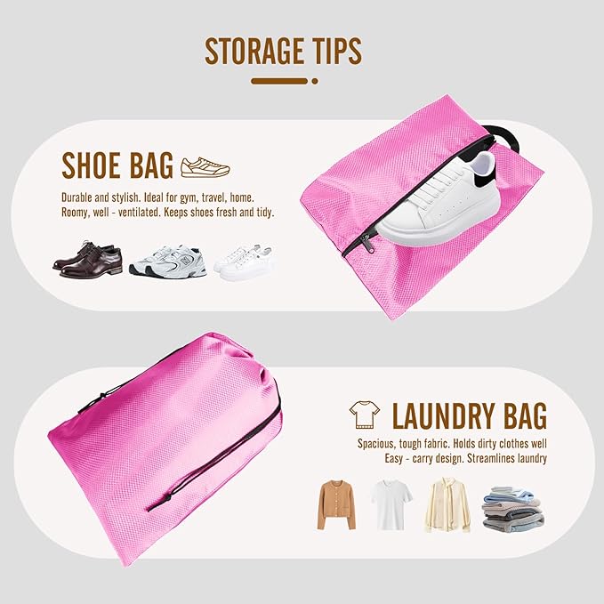 8 Set Compression Packing Cubes for Travel, Expandable Luggage Organizer with Shoe Bag & Laundry Bag - Lightweight Suitcase &