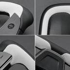 MEWANT Hand Stitched Tesla Model S Yoke Steering Wheel Cover Wrap for Tesla Model S 2021-2023 / Model X 2021-2023 Tesla Yoke Steering Wheel Accessories