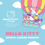 Hello Kitty Steering Wheel Cover, Official Sanrio Car Steering Wheel Cover with Universal Size 14.5-15.5, Cute Steering Wheel Cover for Women, Hello Kitty Car Accessories (Lavender Print)