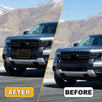 Front License Plate Frame Compatible with Ford Ranger 2024 2025 2026(Exclude Raptor), Bumper License Frame Holder Mounting Br