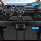 Nilight TPE Floor Mats for Chevy Colorado GMC Canyon Crew Cab 2015 2016 2017 2018 2019 2020 2021 2022,All Weather Custom Fit Heavy Duty Floor Liners