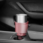 Upgraded Car Cup Holder Expander Adapter with Offset Adjustable Base, Compatible with Yeti 14/24/36/46oz Ramblers, Hydro Flas