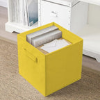ShellKingdom Storage Bins, Foldable Fabric Storage Cubes and Cloth Storage Organizer Drawer for Closet and Toys Storage, 2 Pa