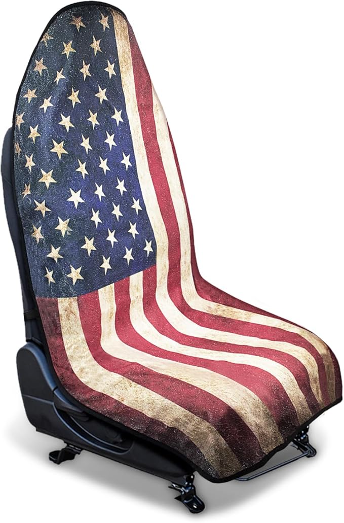 Waterproof Sweating Car Seat Cover for Post Gym Workout, Running, Swimming, Beach and Hiking, Universal Fit Non-Slip Bucket S