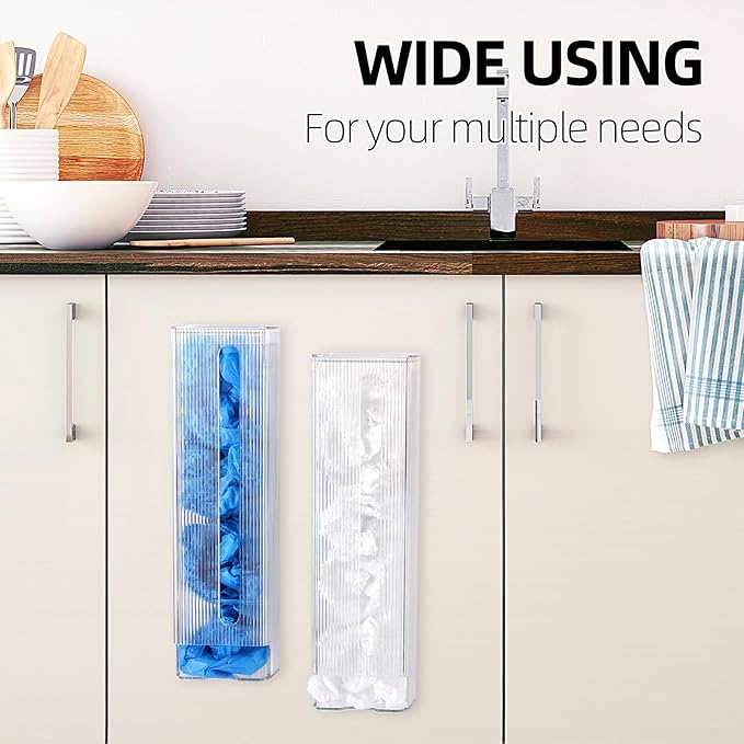 acDesign 2PCS Wall Mount Sock Underwear Drawer Organizer, Wall Hanging Underwear Storage Box for Wardrobe Cabinet Bedroom Soc