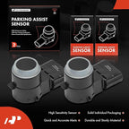 A-Premium 2-PC Rear Inner Reverse Backup Parking Assist Sensor Compatible with Select Honda Models - Accord 2018 2019 2020, R
