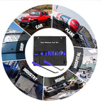 GOOACC 13PCS Nylon Trim Removal Tool Set for Bumper Fastener Rivet Clips Car Clip Panel Audio Video Dashboard Dismantle Blue