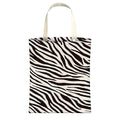 Cute Car Trash Can, Hanging Canvas Car Back Seat Organizer and Storage Bag, Funny Car Trash Bag For Travelling, Outdoor Cute Black White Zebra