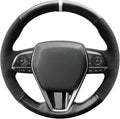 MEWANT Breathable Hand Sewn Car Steering Wheel Cover for Toyota Camry 2018-2019 / Toyota Avalon 2019 / Toyota Corolla 2019-2020 / Toyota RAV4 2019 Steering Wheel Accessories