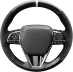 MEWANT Breathable Hand Sewn Car Steering Wheel Cover for Toyota Camry 2018-2019 / Toyota Avalon 2019 / Toyota Corolla 2019-2020 / Toyota RAV4 2019 Steering Wheel Accessories