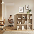 CAPHAUS Sturdy Room 13-Inch Cube Storage Organizer Shelf, with Extra Thick Exterior Edge, Open Storage Shelf Divider, Bookcas