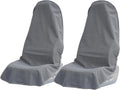 Towel Car Seat Covers - Super Absorbent Front Seat Protectors for Gym, Pets & Travel | Quick-Dry Towel Fabric | Universal Non