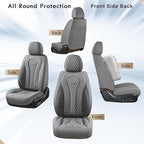 Coverado Automotive Seat Covers, Car Seat Covers 2 Seats, Gray Car Seat Cover, Driver Seat Covers, Front Car Seat Covers Car 