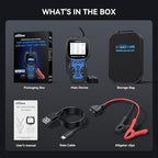 MA900 OBD2 Scanner + Battery Tester 2 in 1, Professional Code Reader Check Engine Diagnostic Scan Tool, 12V 24V 100-2000CCA