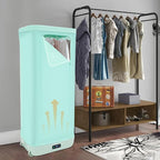 Folding Portable Clothes Dryer Automatic Ironing Machine Household Mini Quick Drying Dryer Clothes Wringer, Wardrobe Dryer wi