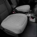 2 Pack PU Leather Front Car Seat Cover Bottom Car Seat, Anti-Slip and Full Wrap Driver Car Seat Protectors with Storage Pocke