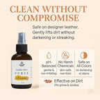 Leather Purse Cleaner & Conditioner Kit – 4pc Set with 4oz Cleaner, 4oz Conditioner, Microfiber Cloth & Applicator Sponge – L