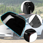 Jaronx Compatible with Tesla Model Y Side Mirror Cover Replacement 2020 2021 2022 2023 2024, Right Passenger Door Wing Black Rearview Mirror Cover Cap for Tesla Model Y Accessories-Glossy Black