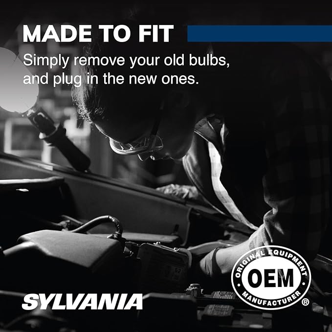 SYLVANIA - 9007 SilverStar - High Performance Halogen Headlight Bulb, High Beam, Low Beam and Fog Replacement Bulb, Brighter 