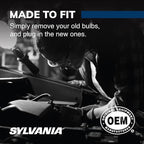 SYLVANIA - 9007 SilverStar - High Performance Halogen Headlight Bulb, High Beam, Low Beam and Fog Replacement Bulb, Brighter 