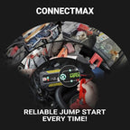 LOKITHOR JT400 12V Jump Starter and Battery Tester 2-in-1, 2500A Battery Jumper Starter Portable for Up to 8.5L Gas &