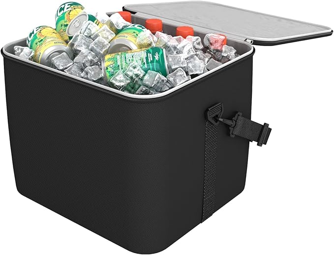 HOTOR Cooler Bag for Trunk Organizer - Portable Cooler for Car Organizer, Leakproof Car Cooler for Vehicle, Soft Small Cooler F