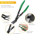 GOOACC 19Pcs Trim Removal Tool Set Panel Fastener Clips Removal Automotive Plastic Upholstery Pliers Removal Install Removal 