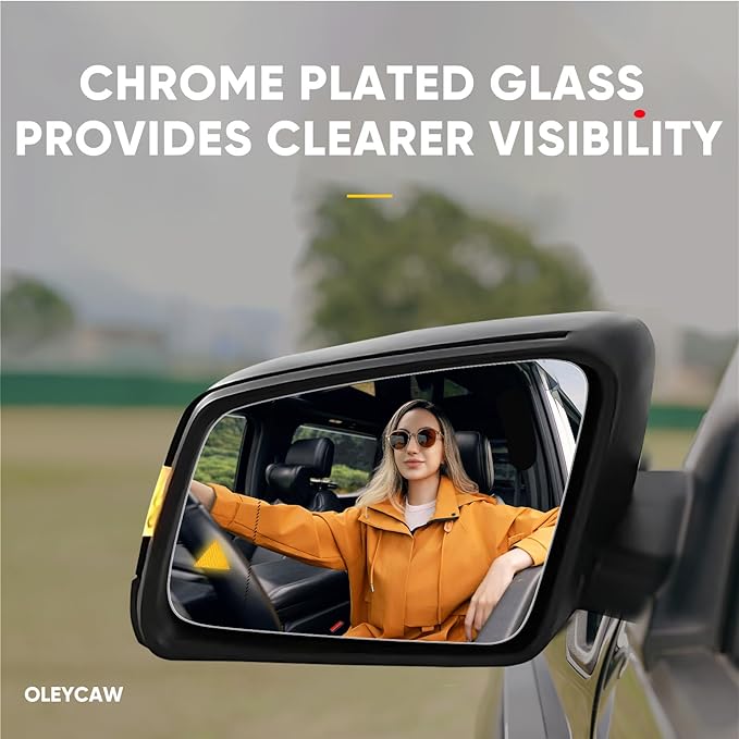Driver Side Blind Spot Mirror Compatible with Mercedes Benz A220 W176, B250 W264, C300 W204, E350 W212, S550 W221, GLA250 X156, GLK350 X204, Mercedes Benz A B C E S Class GLA GLK, Left Side