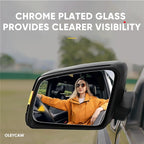 Driver Side Blind Spot Mirror Compatible with Mercedes Benz A220 W176, B250 W264, C300 W204, E350 W212, S550 W221, GLA250 X156, GLK350 X204, Mercedes Benz A B C E S Class GLA GLK, Left Side