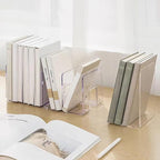 Purse Organizer for Closet, Clear Acrylic File Organizer, Desk File Holder for Book, Document, Envelopes, Binder, Mail, Handb