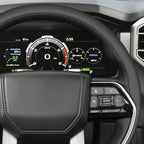 MEWANT Hand Stitch Steering Wheel Cover for Toyota Tacoma 2024 Tundra 2024 DIY Black Steering Wheel Protector Wrap