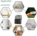 2pcs Wall Hanging Storage Bag,Wall Hanging Organizer Bags with Pockets, Wall Organizer Storage for Dormitory Bathroom Bedroom