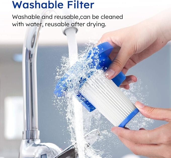 Vacmaster Corded Stick Vacuum Cleaner 2 in 1 Ultra-Lightweight 14Kpa Power Suction Handheld Vacuum Cleaner with Washable HEPA