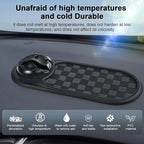 Multifunction Car Anti-Slip Mat,360° Rotatable Multifunctional Car Dashboard Mobile Phone Holder with Temporary Parking Numbe