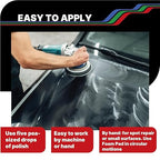 LAUCO 3-Step Kit – Steps 1 2 3 – 32oz, with a Towel, Professional Silicone-Free Cutting, Polishing & Finishing Compounds for Scratch Removal, Clear Coat Safe High-Gloss Finish