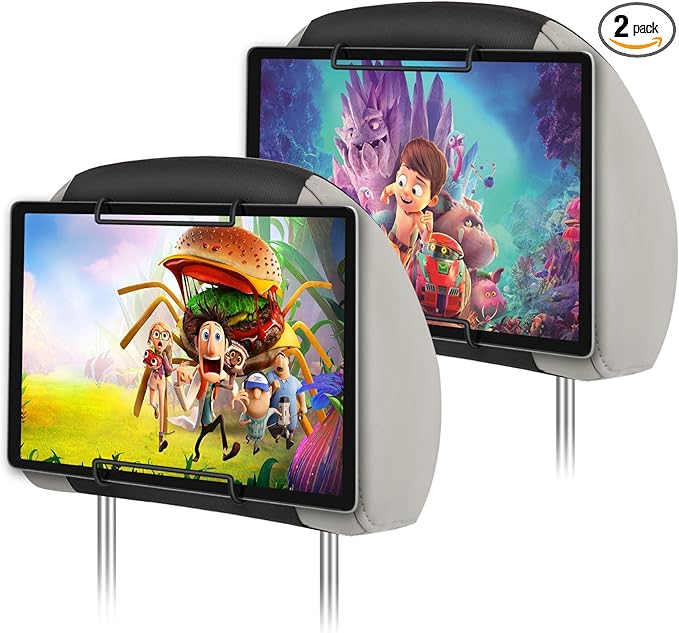 WONNIE 2 Pack Car Headrest Holder for 10-12.9" Large Size Tablets