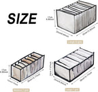 5PCS Wardrobe Clothes Organizer - Foldable Closet Drawer Organizer for Clothes, Portable Closet Organizers and Storage Bins, 